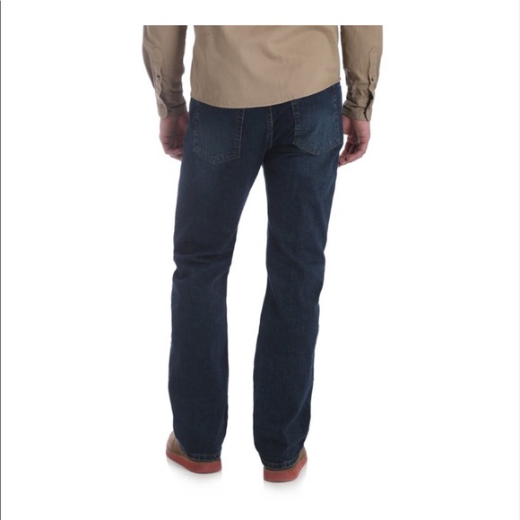 Wrangler Big Men's Five Star Straight Fit Flex Jeans Metro Wash 36 - Picture 3 of 16